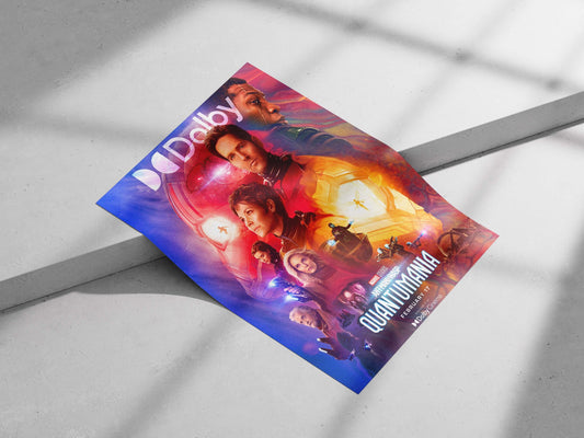 Ant-Man and Wasp: Quantumania Captain America - Quantum Leap Poster