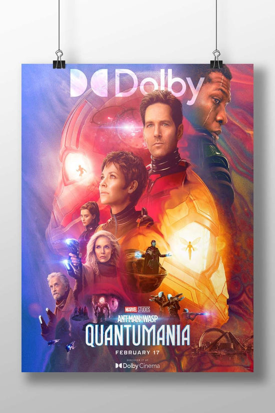 Ant-Man and Wasp: Quantumania Captain America - Quantum Leap Poster