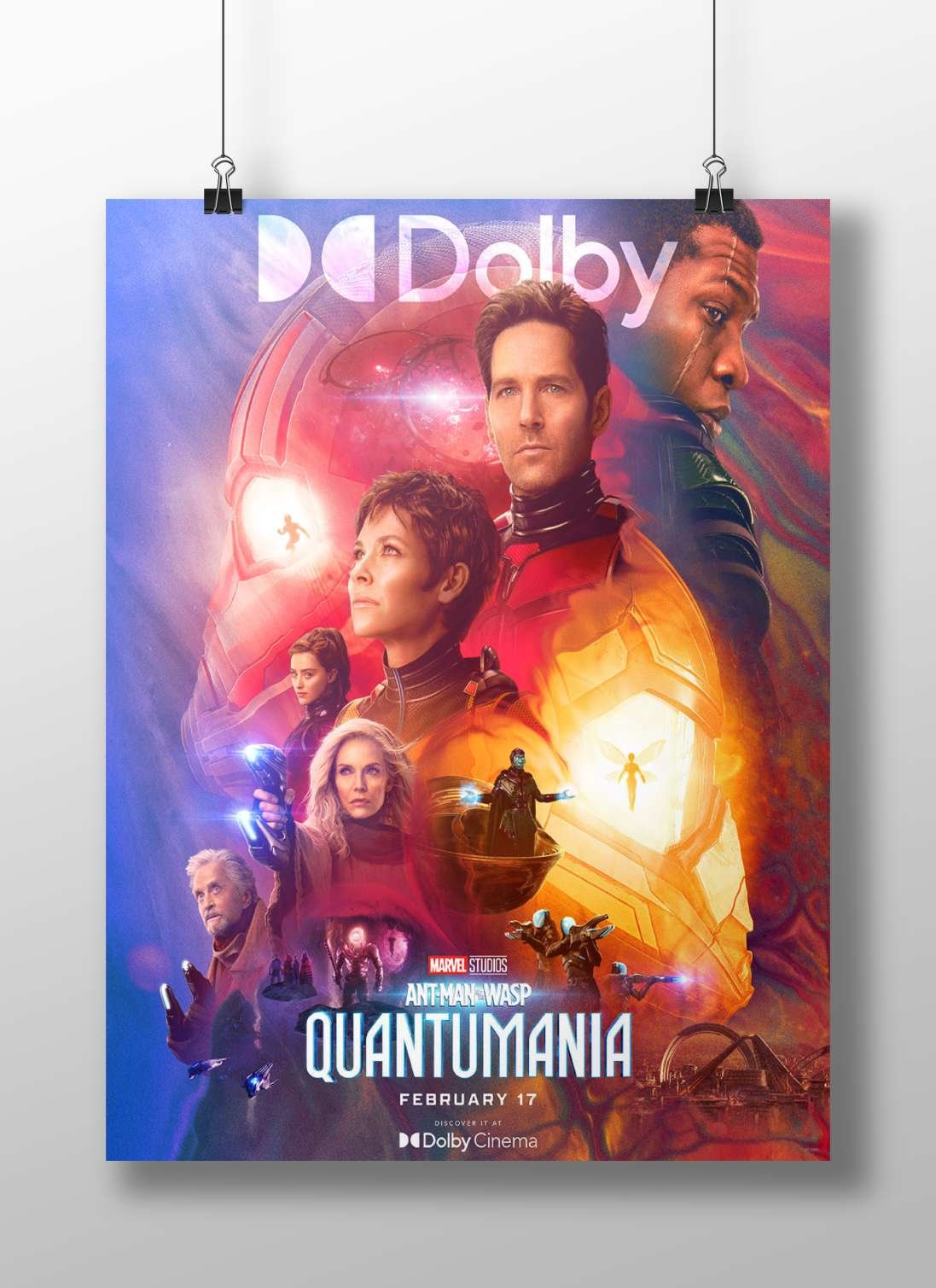 Ant-Man and Wasp: Quantumania Captain America - Quantum Leap Poster