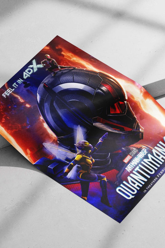 Scott Lang (Ant-Man) and Hope van Dyne (Wasp) from Marvel Studios' Ant-Man and Wasp: Quantumania