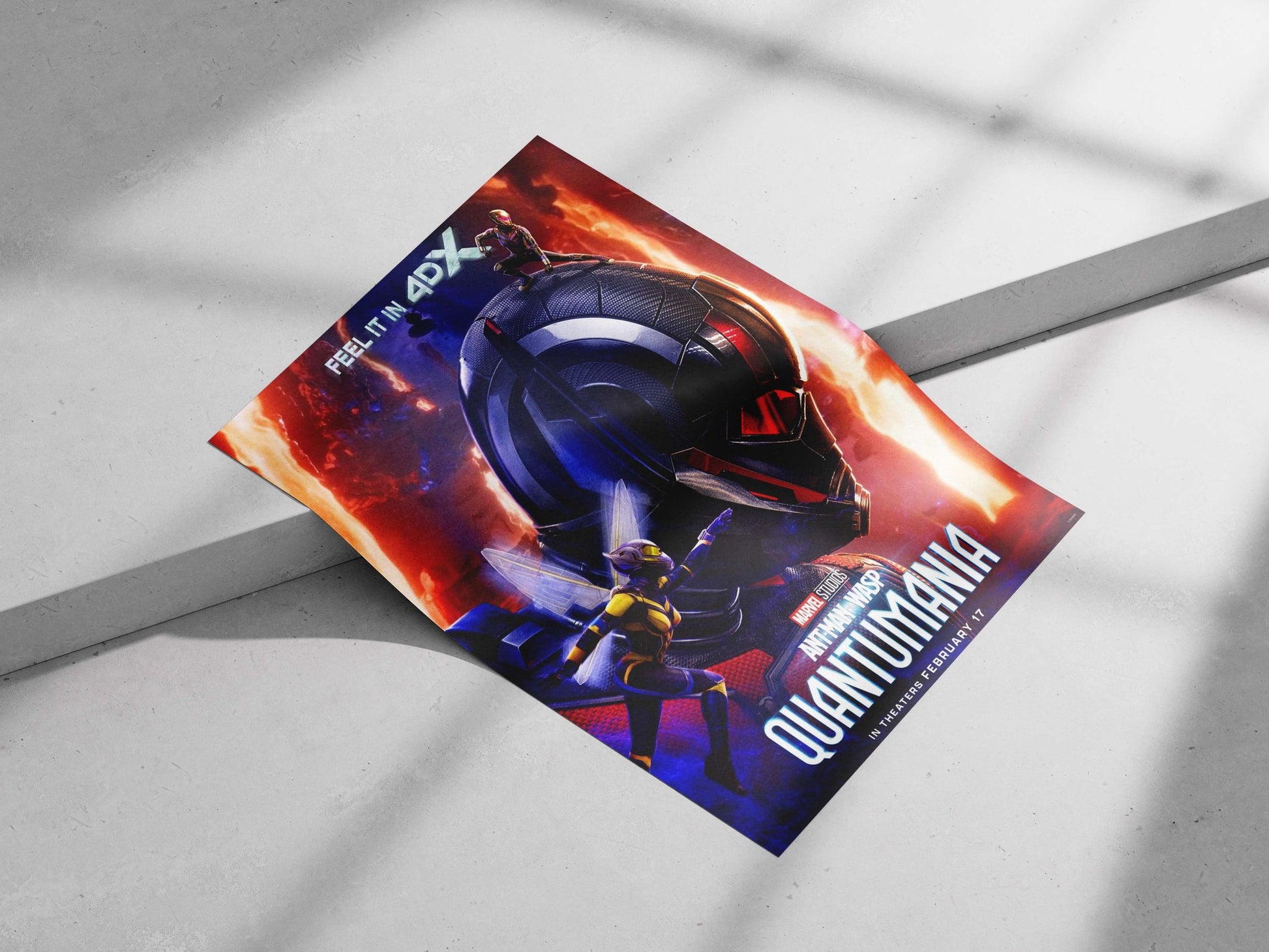Scott Lang (Ant-Man) and Hope van Dyne (Wasp) from Marvel Studios' Ant-Man and Wasp: Quantumania