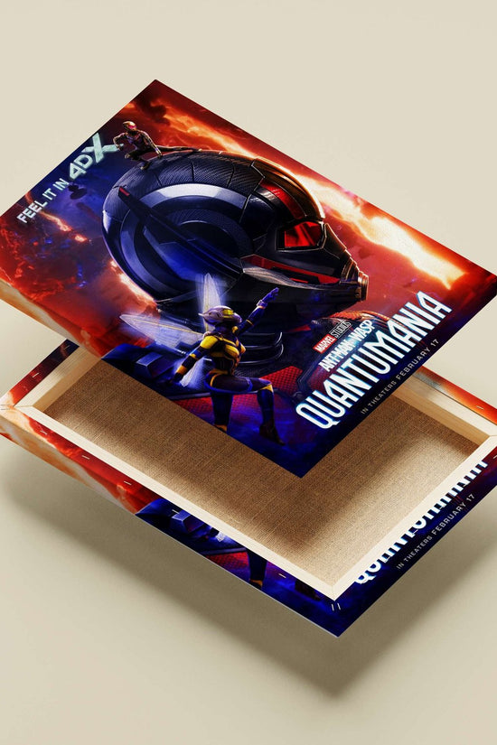 Scott Lang (Ant-Man) and Hope van Dyne (Wasp) from Marvel Studios' Ant-Man and Wasp: Quantumania