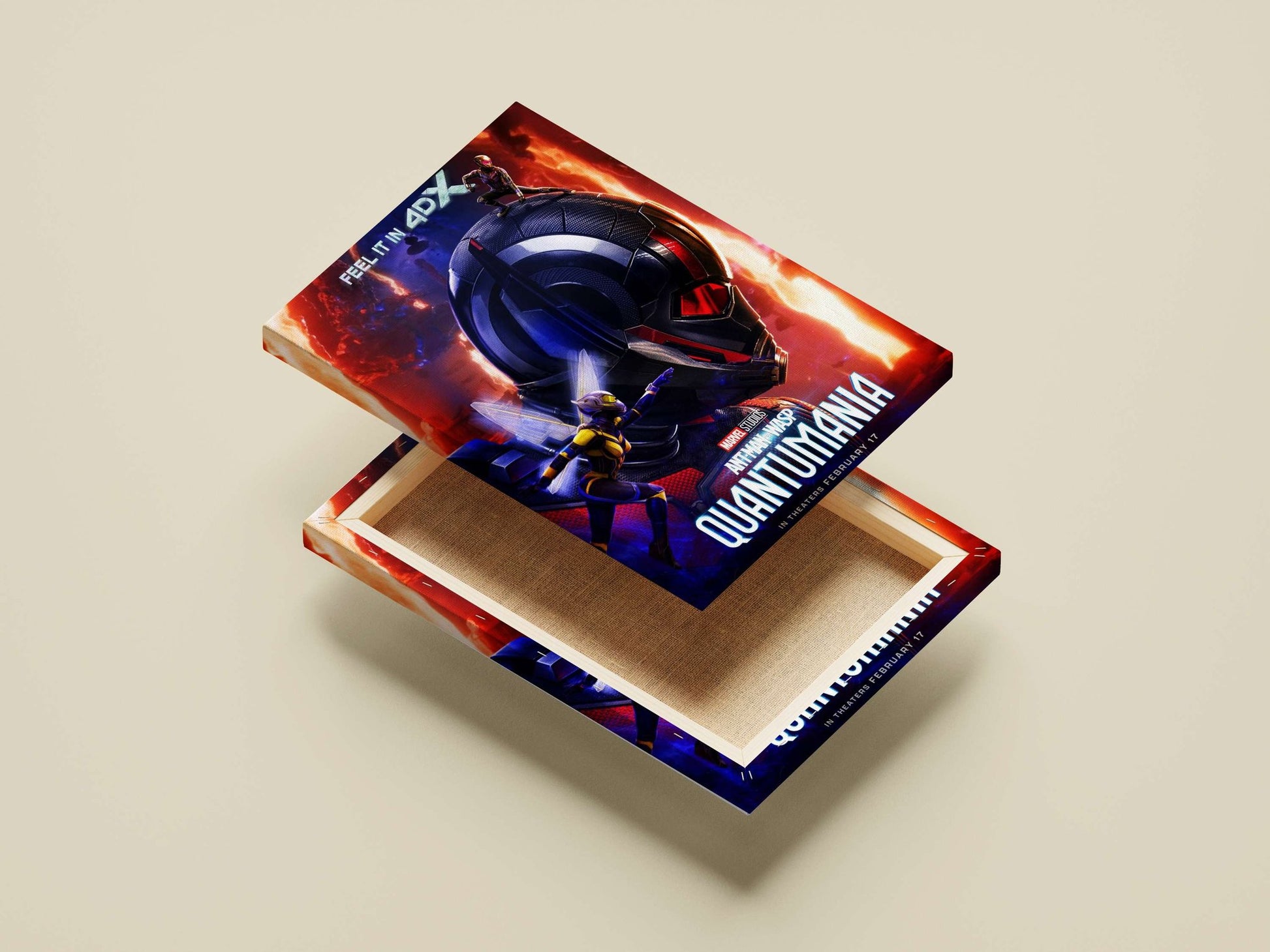 Scott Lang (Ant-Man) and Hope van Dyne (Wasp) from Marvel Studios' Ant-Man and Wasp: Quantumania