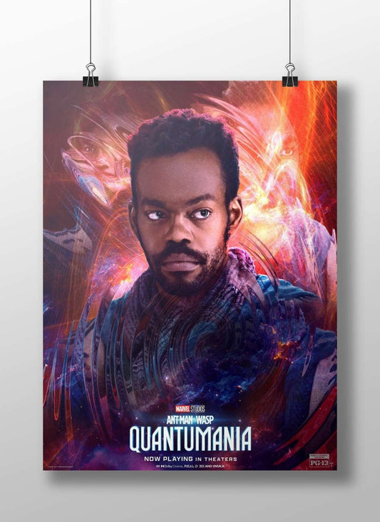 Ant-Man and Wasp: Quantumania Captain America - Heroic Avenger Poster