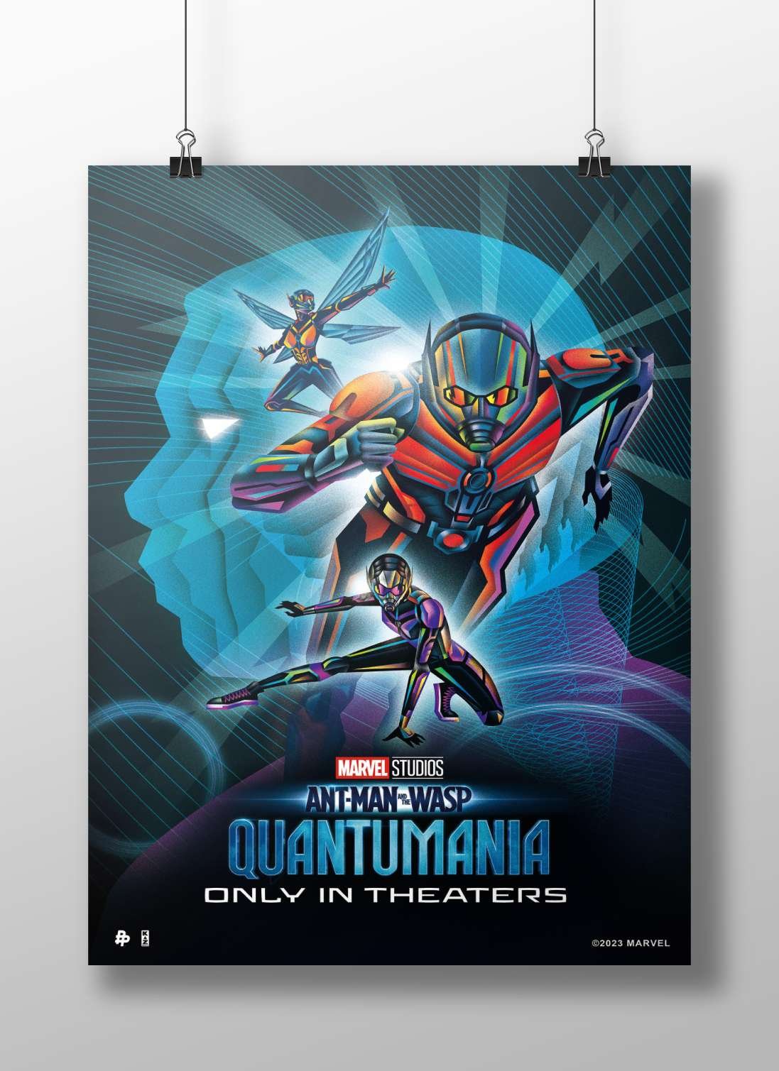 Ant-Man and the Wasp: Quantumania (Marvel Studios movie) Ant-Man And The Wasp: Quantum Leap Poster