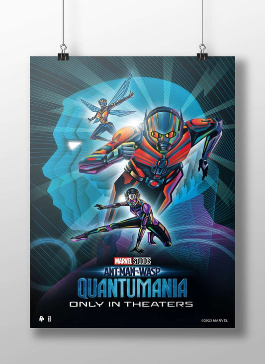 Ant-Man and the Wasp: Quantumania (Marvel Studios movie) Ant-Man And The Wasp: Quantum Leap Poster