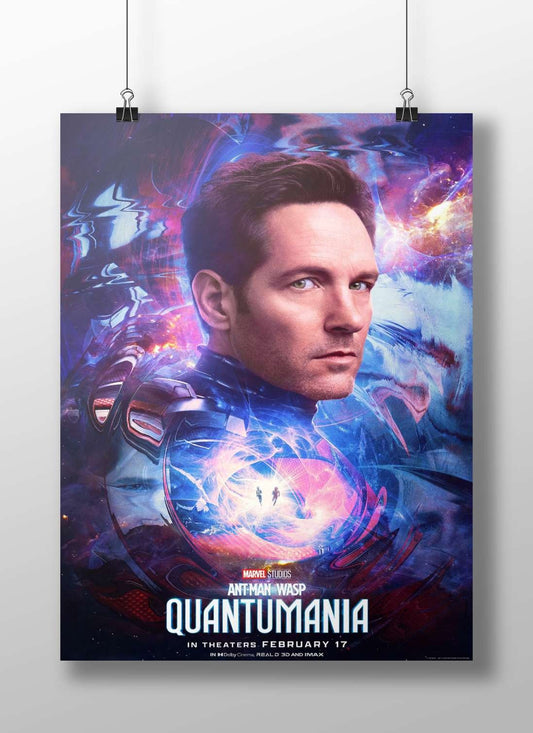 Ant-Man and Wasp: Quantumania (Marvel Studios movie) Ant-Man And Wasp: Quantumania - Pop Art Poster