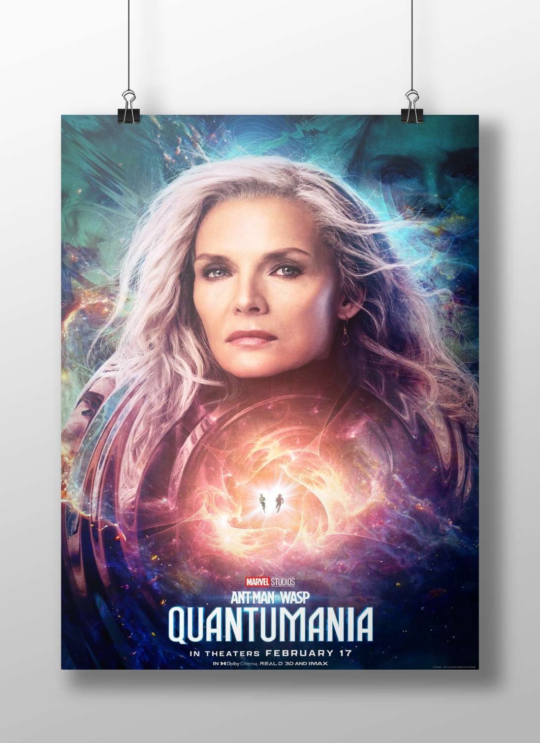 Ant-Man and Wasp: Quantumania Scott Lang - Quantum Leap Pop Art Poster
