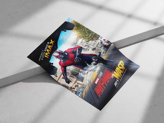 Ant-Man (Scott Lang) and The Wasp (Hope van Dyne) from Marvel Studios' "Ant-Man and The