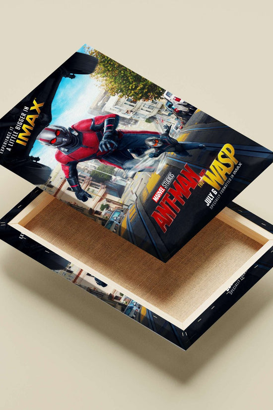 Ant-Man (Scott Lang) and The Wasp (Hope van Dyne) from Marvel Studios' "Ant-Man and The
