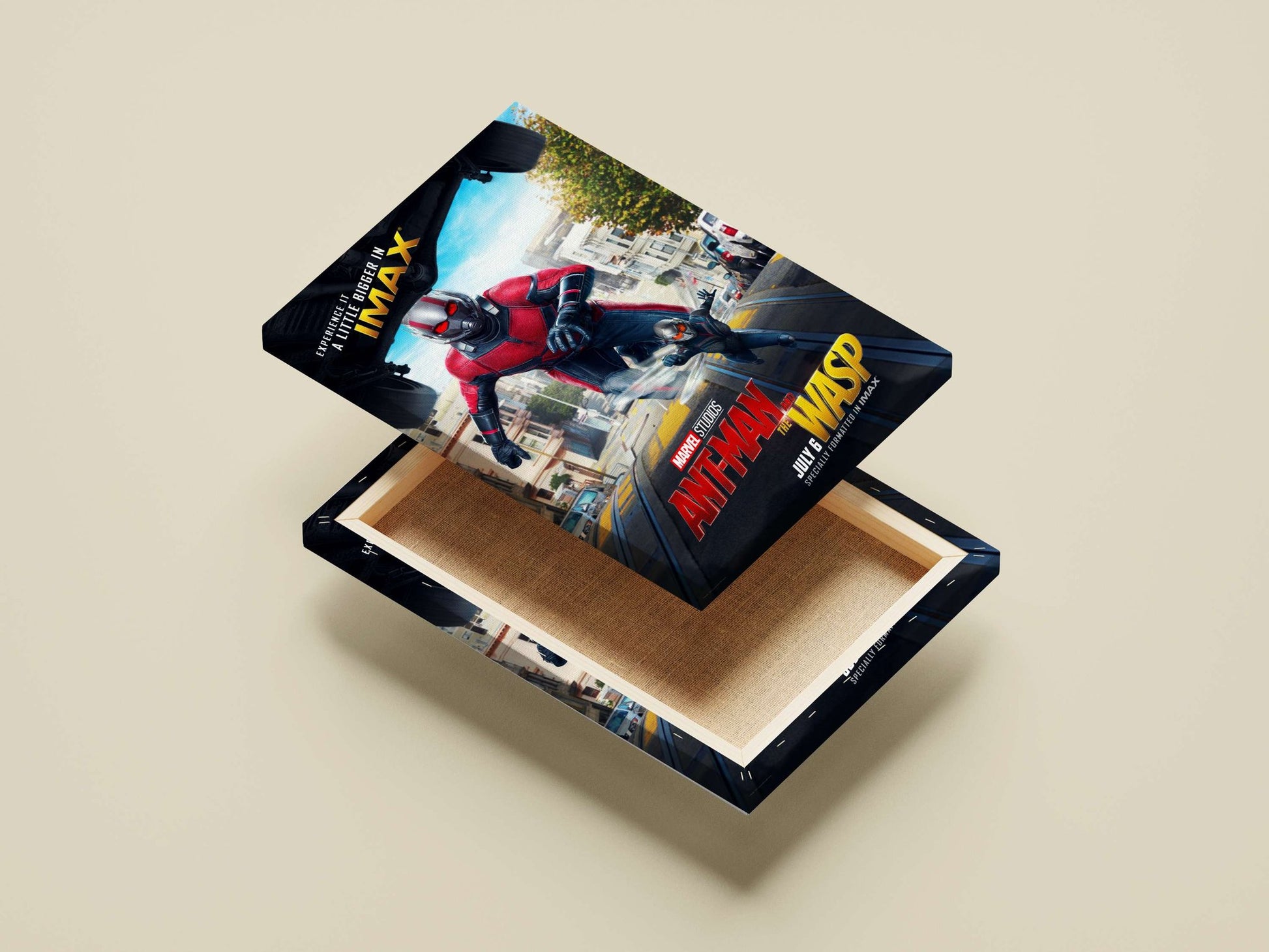 Ant-Man (Scott Lang) and The Wasp (Hope van Dyne) from Marvel Studios' "Ant-Man and The