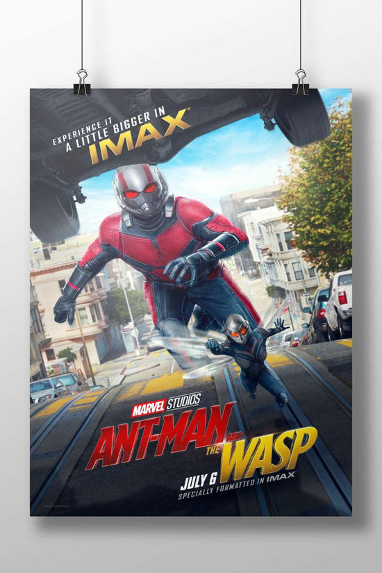 Ant-Man (Scott Lang) and The Wasp (Hope van Dyne) from Marvel Studios' "Ant-Man and The