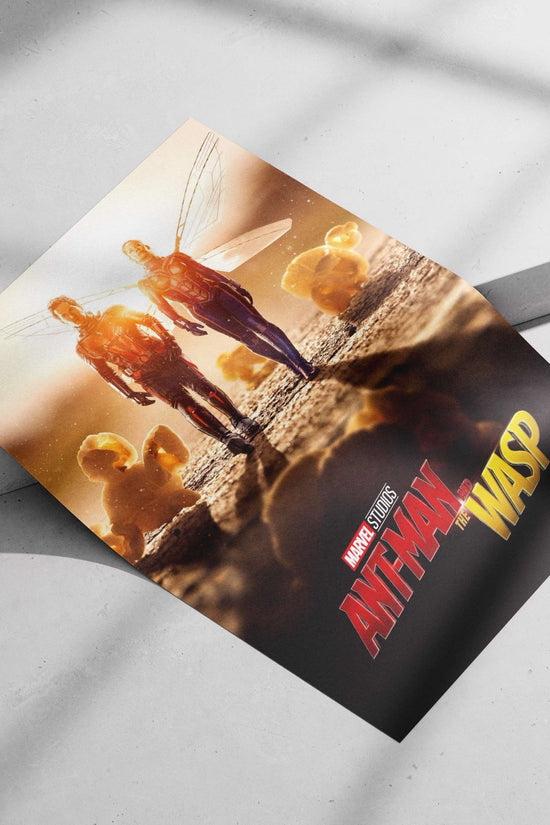 Scott Lang (Ant-Man) and Hope van Dyne (The Wasp) from Marvel Studios' "Ant-Man and The