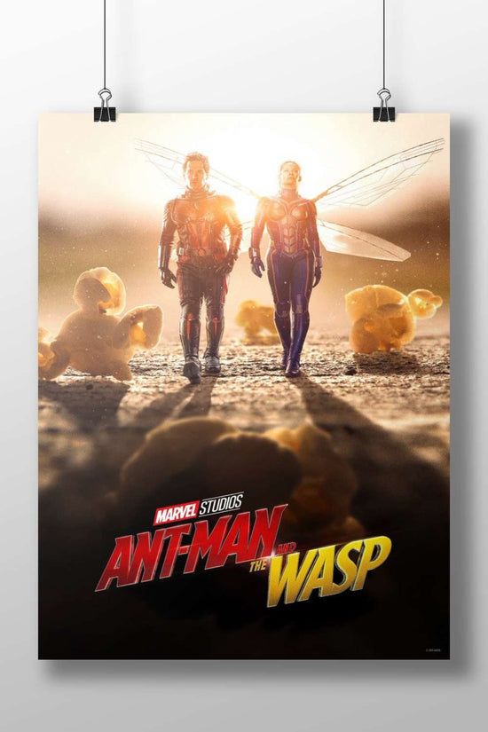 Scott Lang (Ant-Man) and Hope van Dyne (The Wasp) from Marvel Studios' "Ant-Man and The