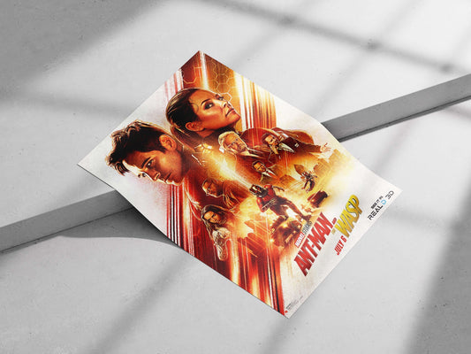 Ant-Man and The Wasp (Marvel Studios' film franchise) Scott Lang - Quantum Leap Poster