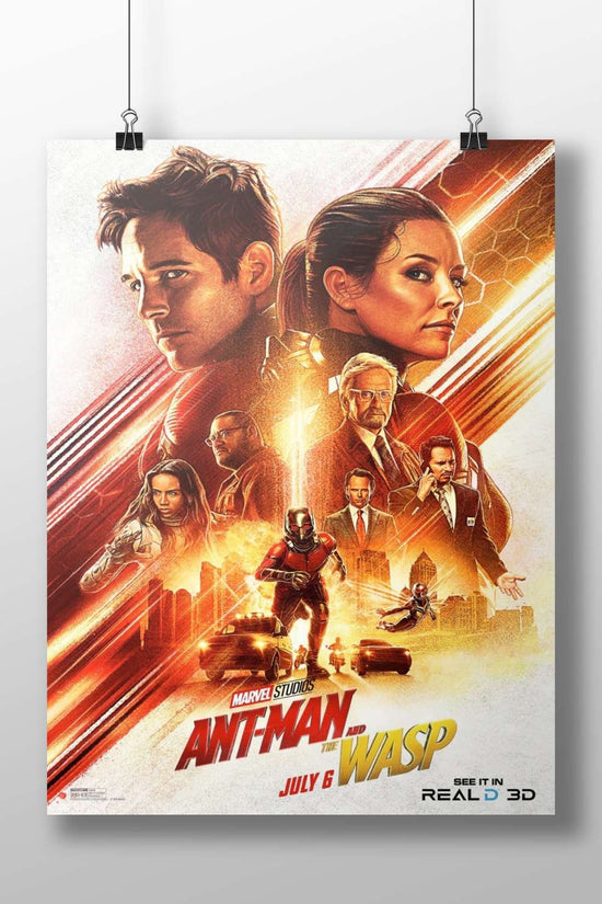 Ant-Man and The Wasp (Marvel Studios' film franchise) Scott Lang - Quantum Leap Poster
