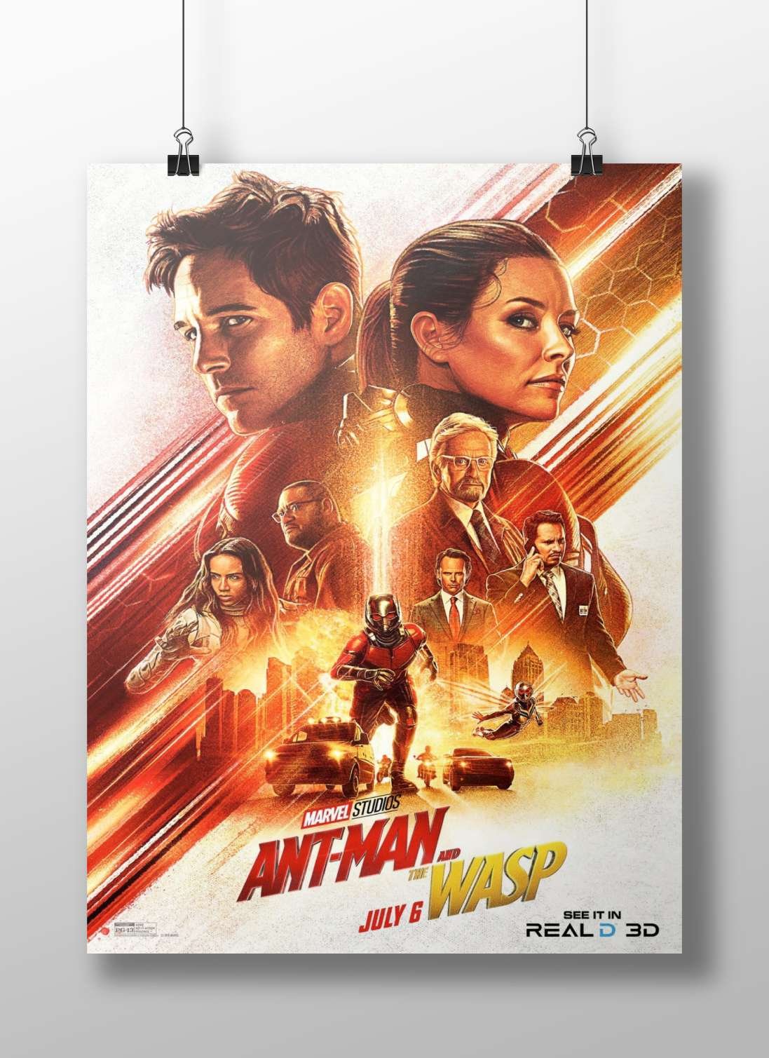 Ant-Man and The Wasp (Marvel Studios' film franchise) Scott Lang - Quantum Leap Poster