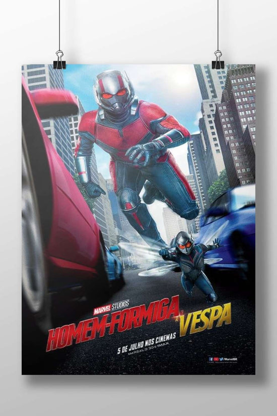 Ant-Man (Scott Lang) and Wasp (Hope van Dyne) from Marvel Studios Ant-Man & Wasp -