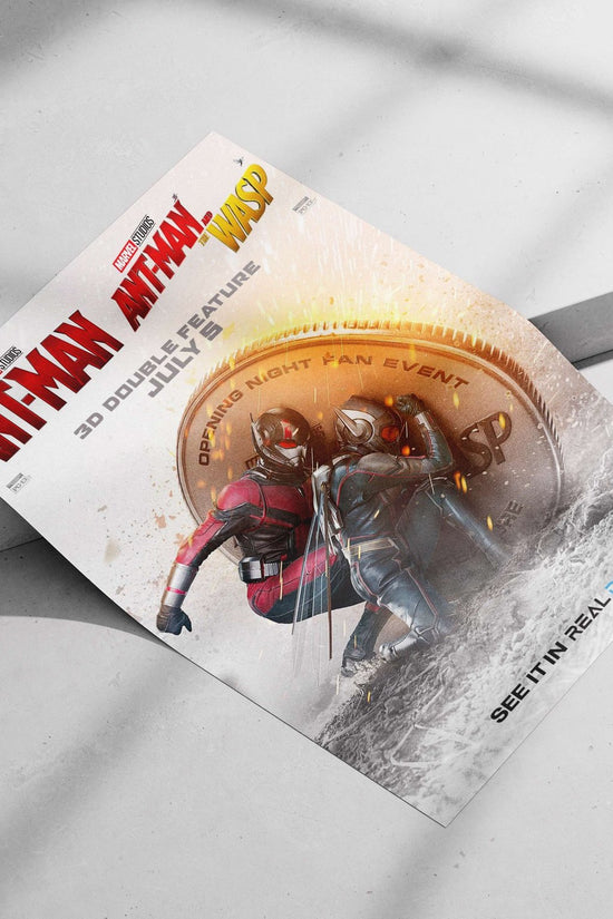 Ant-Man and The Wasp (Marvel Cinematic Universe films) Captain America - Super Hero Icon Poster