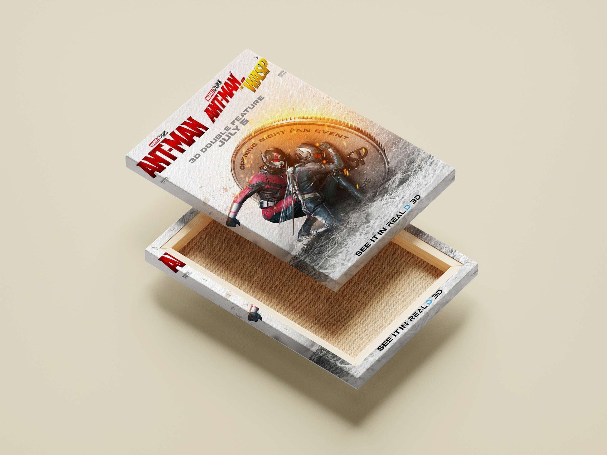 Ant-Man and The Wasp (Marvel Cinematic Universe films) Captain America - Super Hero Icon Poster
