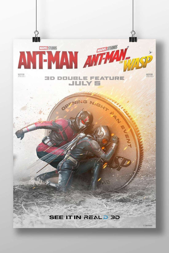 Ant-Man and The Wasp (Marvel Cinematic Universe films) Captain America - Super Hero Icon Poster