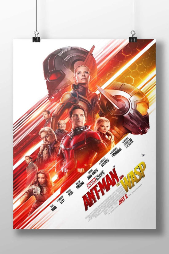 The Marvel Cinematic Universe film "Ant-Man and The Wasp" starring Paul Rudd as Ant-Man and
