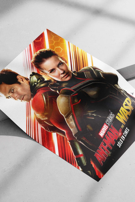 Scott Lang (Ant-Man) and Hope van Dyne (Wasp) from Marvel Studios' "Ant-Man and the Wasp"