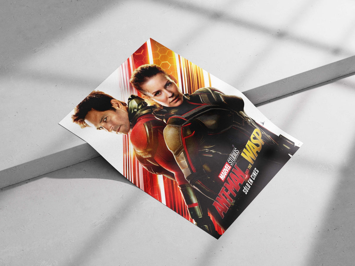 Scott Lang (Ant-Man) and Hope van Dyne (Wasp) from Marvel Studios' "Ant-Man and the Wasp"