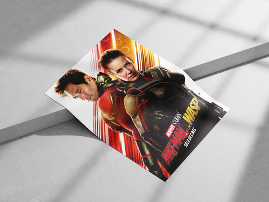 Scott Lang (Ant-Man) and Hope van Dyne (Wasp) from Marvel Studios' "Ant-Man and the Wasp"