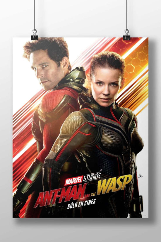 Scott Lang (Ant-Man) and Hope van Dyne (Wasp) from Marvel Studios' "Ant-Man and the Wasp"
