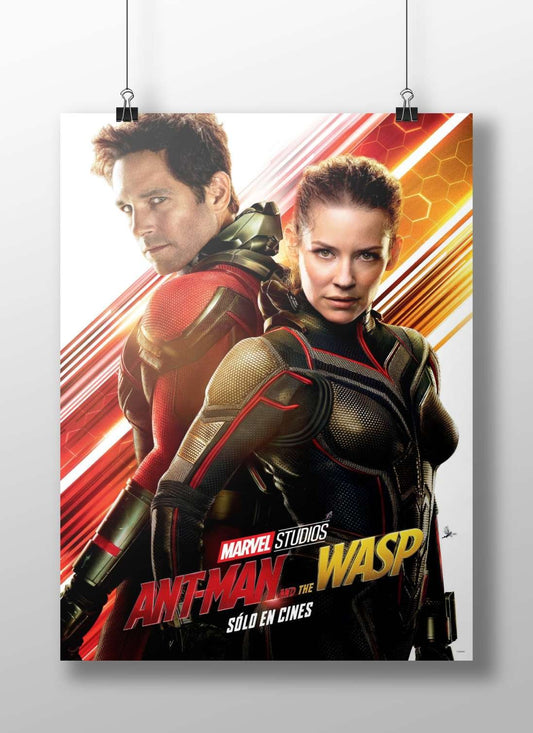 Scott Lang (Ant-Man) and Hope van Dyne (Wasp) from Marvel Studios' "Ant-Man and the Wasp"