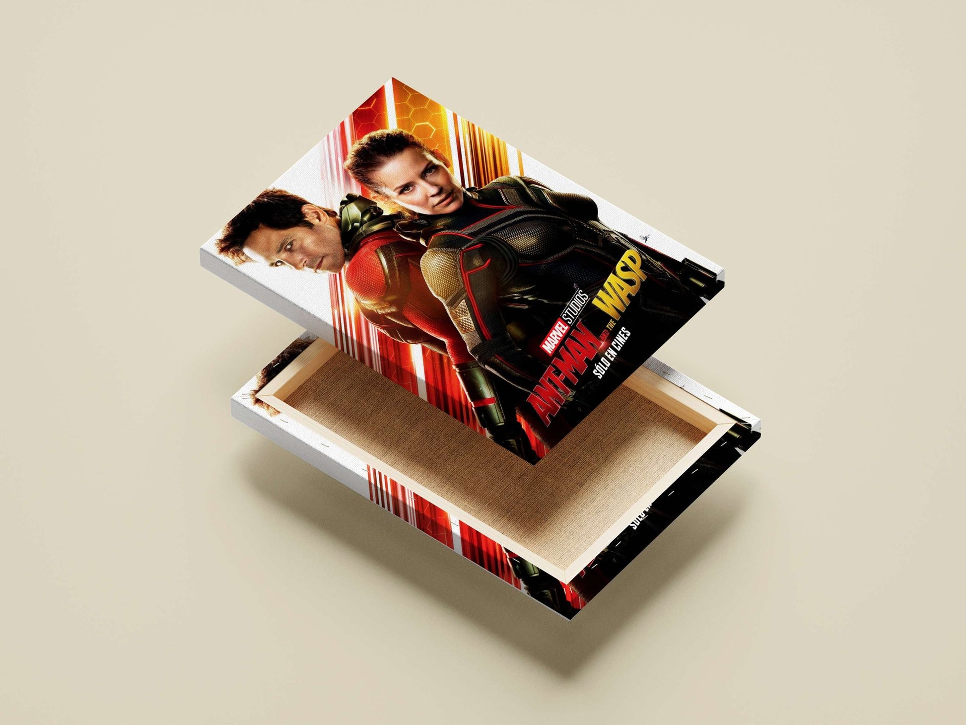 Scott Lang (Ant-Man) and Hope van Dyne (Wasp) from Marvel Studios' "Ant-Man and the Wasp"