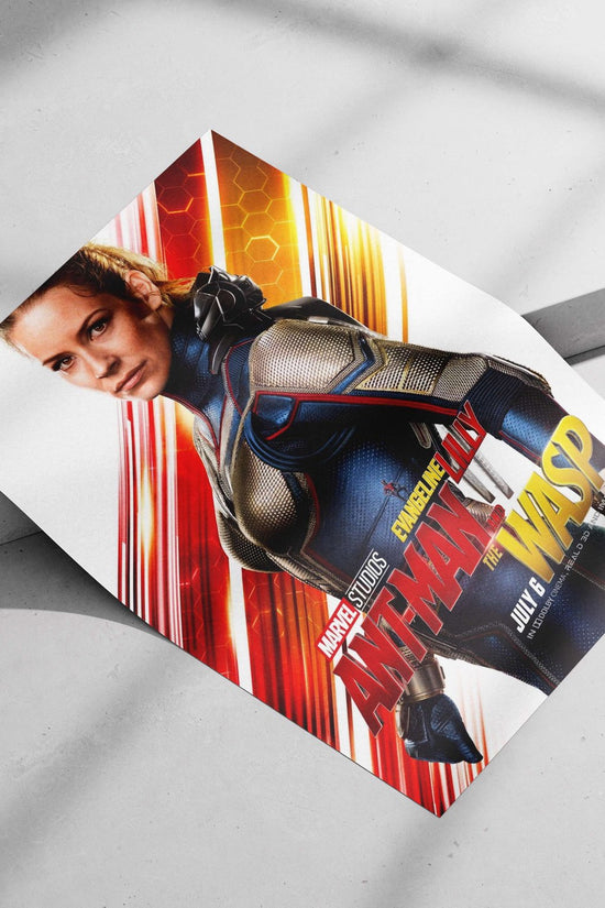 Evangeline Lilly as the Wasp (Helen Cho) in Marvel's Ant-Man and The Wasp franchise Evangeline