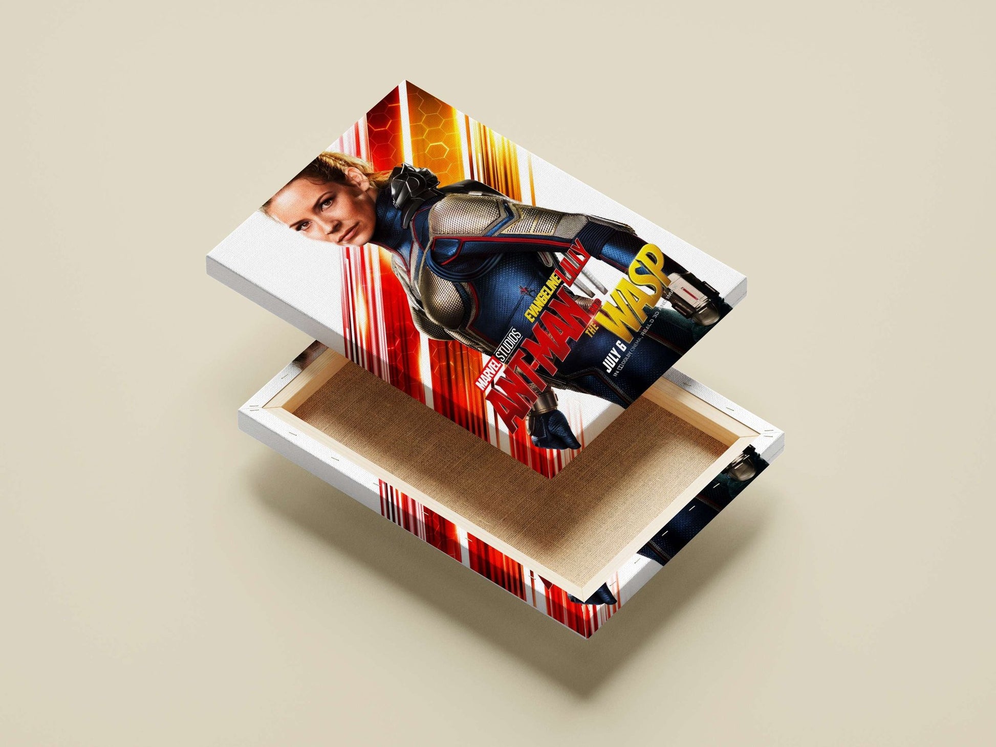 Evangeline Lilly as the Wasp (Helen Cho) in Marvel's Ant-Man and The Wasp franchise Evangeline