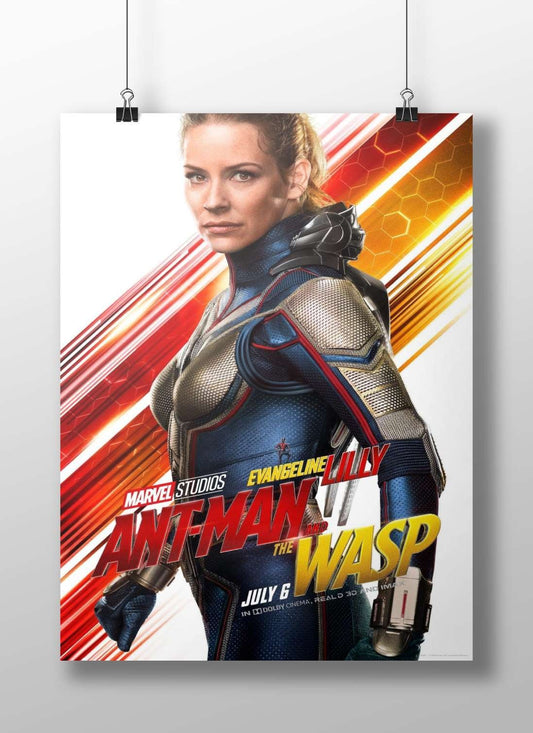 Evangeline Lilly as the Wasp (Helen Cho) in Marvel's Ant-Man and The Wasp franchise Evangeline