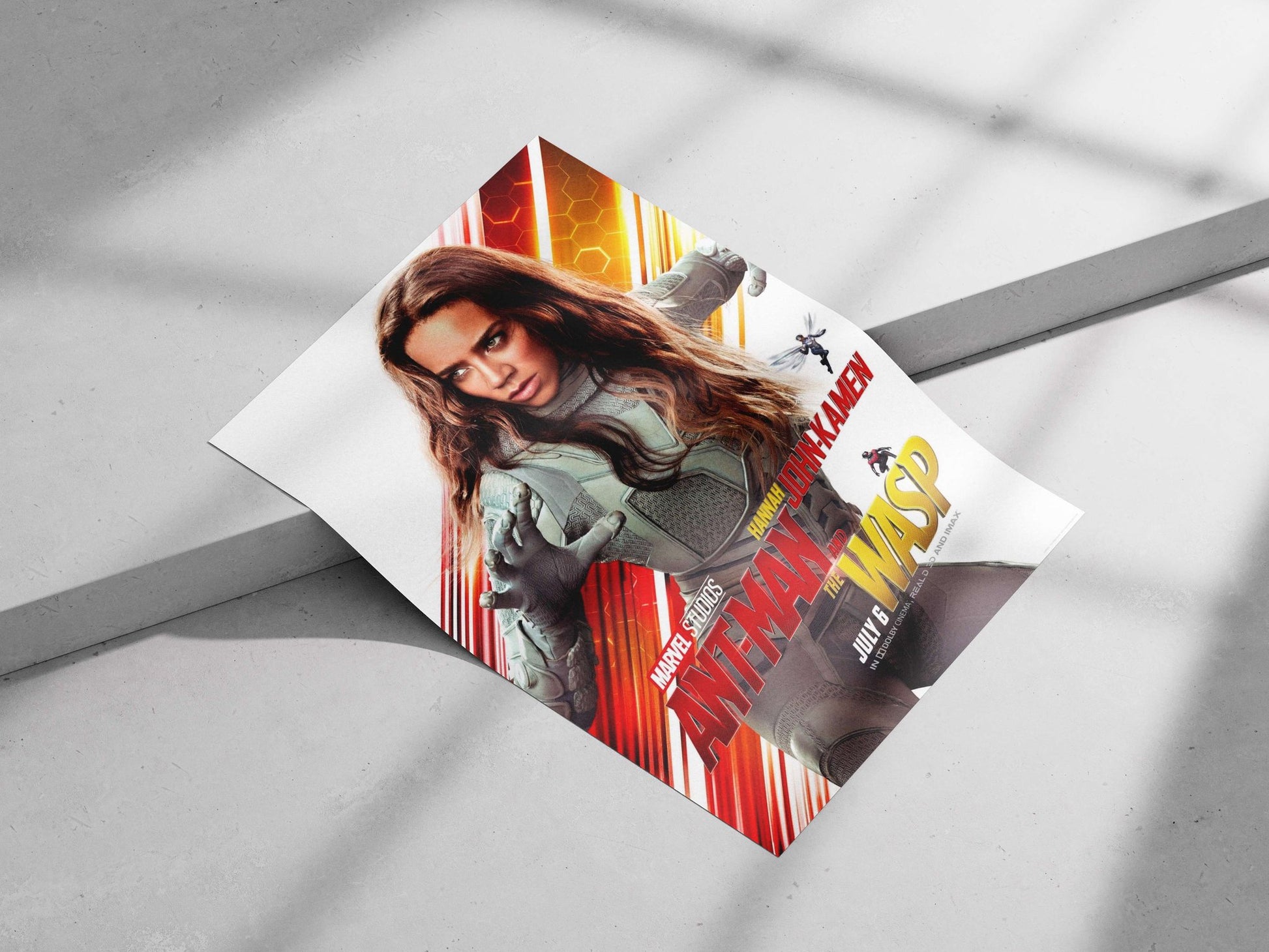 The Wasp (Hannah John-Kamen) from Marvel Studios' Ant-Man and The Wasp franchise The Wasp -