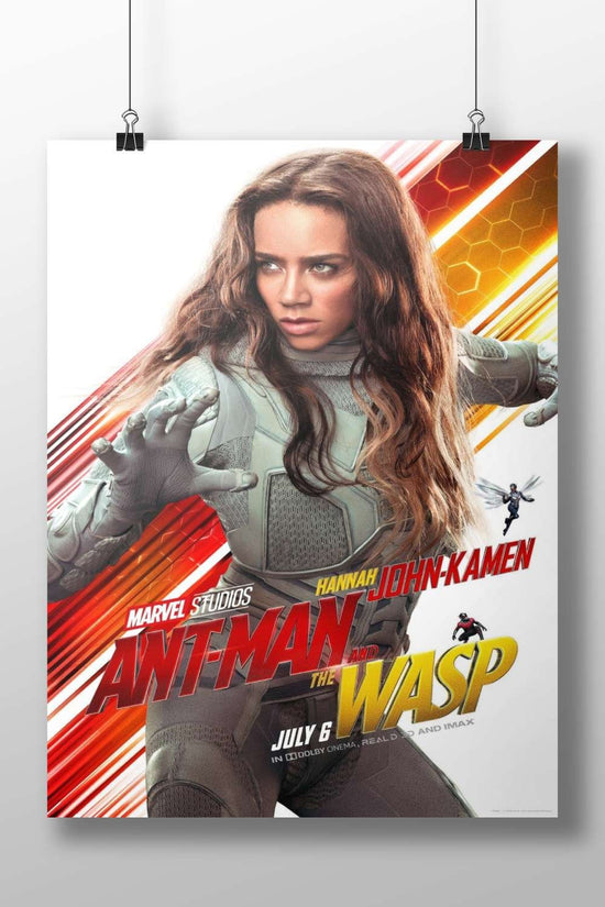 The Wasp (Hannah John-Kamen) from Marvel Studios' Ant-Man and The Wasp franchise The Wasp -