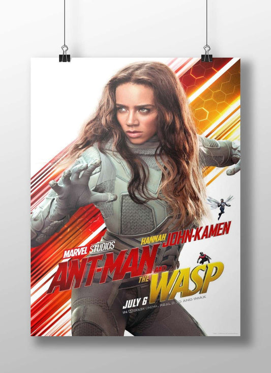 The Wasp (Hannah John-Kamen) from Marvel Studios' Ant-Man and The Wasp franchise The Wasp -