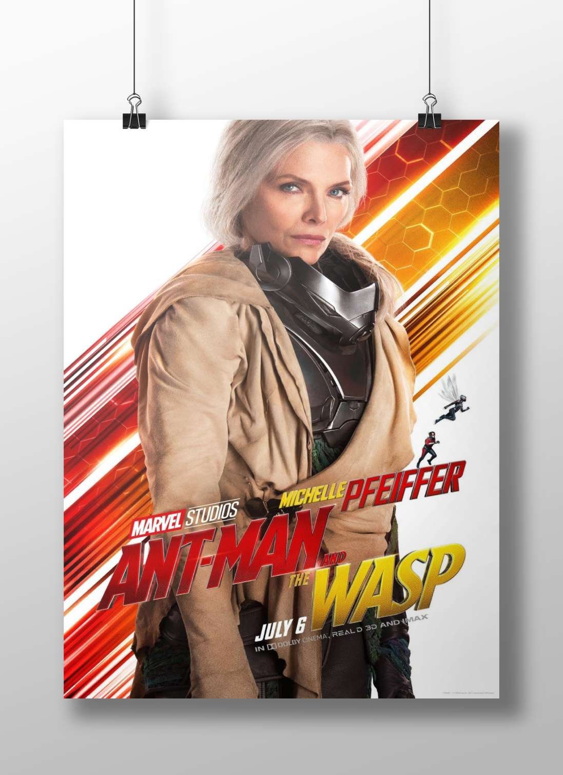 Michelle Pfeiffer as the Wasp from Marvel Studios' *Ant-Man and The Wasp* Ant-Man And The