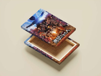 Attack on Titan "The Last Attack" Epic Anime Poster - Survey Corps & Titans Final Battle Print