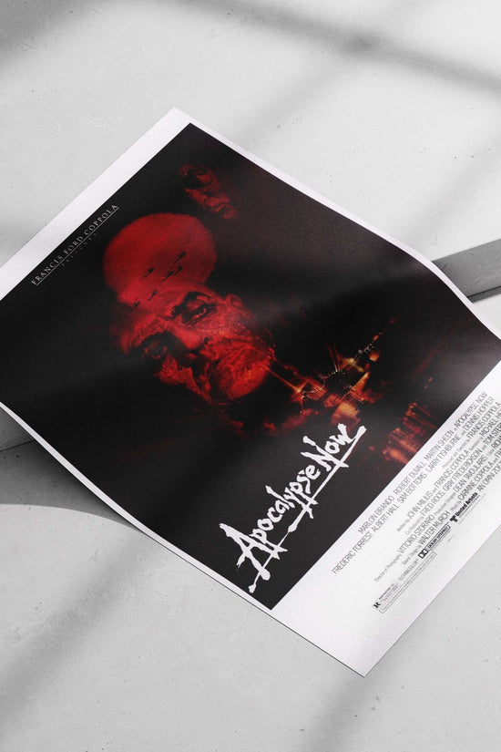 Apocalypse Now Willard Kubrick Noir Icon Poster