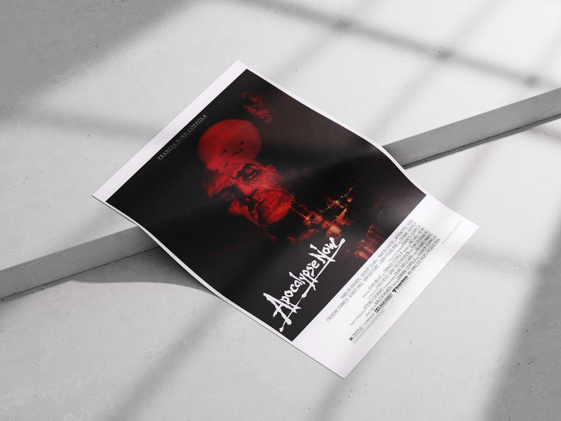Apocalypse Now Willard Kubrick Noir Icon Poster