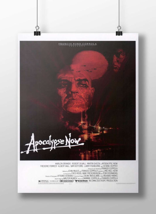 Apocalypse Now Willard Kubrick Noir Icon Poster