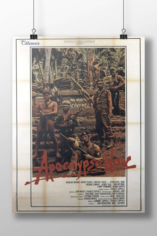 *Apocalypse Now* (1979), directed by Francis Ford Coppola and starring Marlon Brando, Robert Duvall, and
