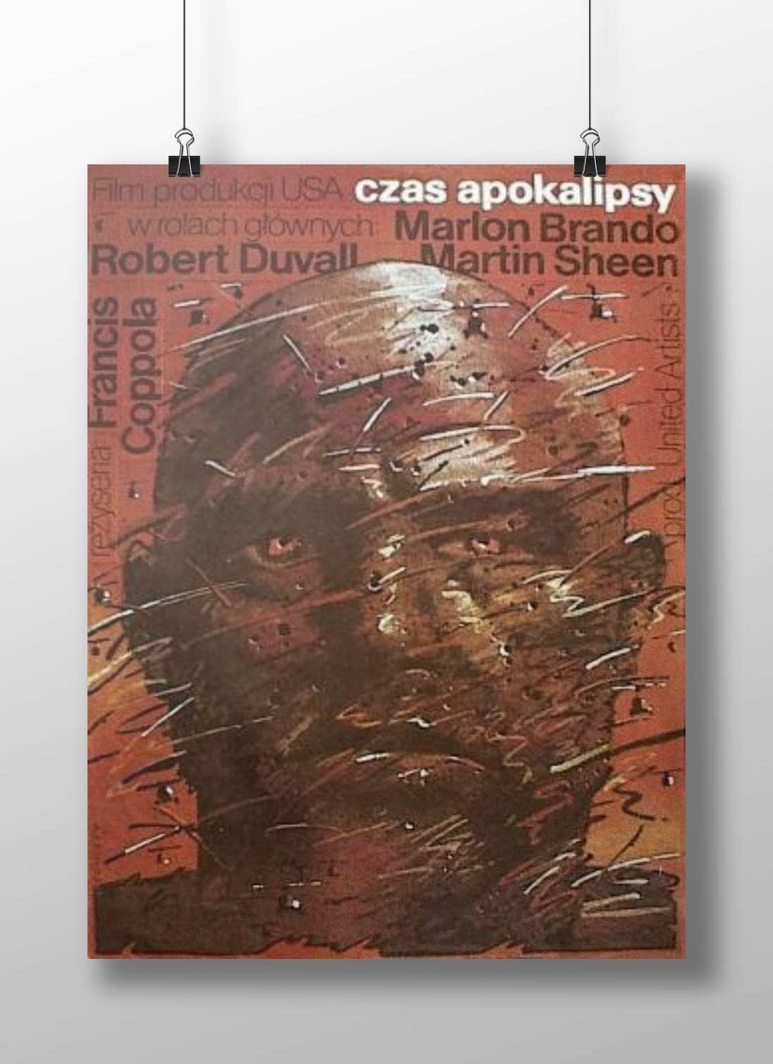 *Apocalypse Now* (1979 film directed by Francis Coppola, starring Marlon Brando, Robert Duvall, and Martin