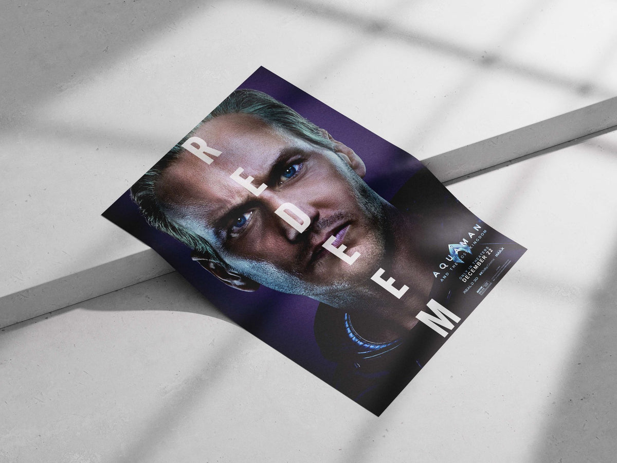 Reed (character from Aquaman and the Lost Kingdom) Aquaman'S Mysterious Guardian - Reed Poster