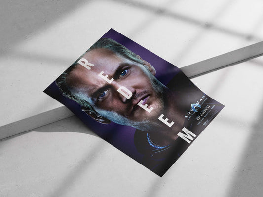 Reed (character from Aquaman and the Lost Kingdom) Aquaman'S Mysterious Guardian - Reed Poster