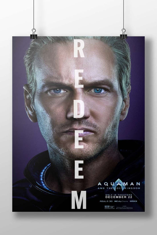 Reed (character from Aquaman and the Lost Kingdom) Aquaman'S Mysterious Guardian - Reed Poster