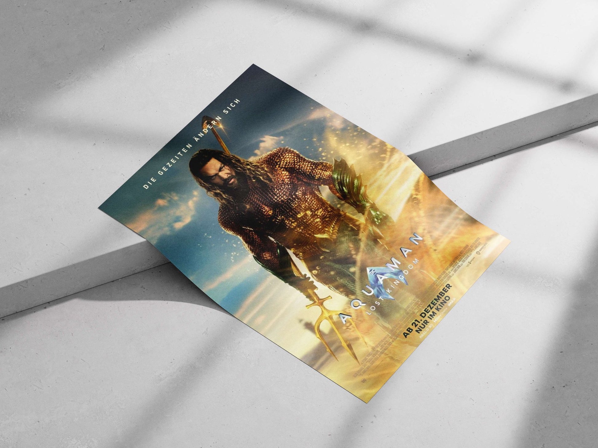 Aquaman (DC Comics superhero, film "Aquaman: Lost Kingdom") Aquaman - Mera Naam Poster