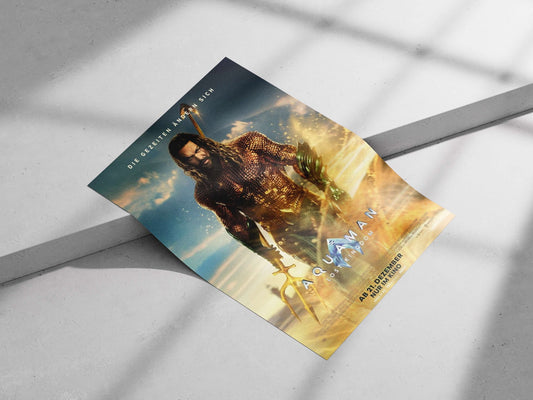 Aquaman (DC Comics superhero, film "Aquaman: Lost Kingdom") Aquaman - Mera Naam Poster